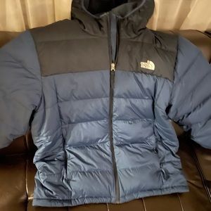 The North face 500 down coat with hood XL
